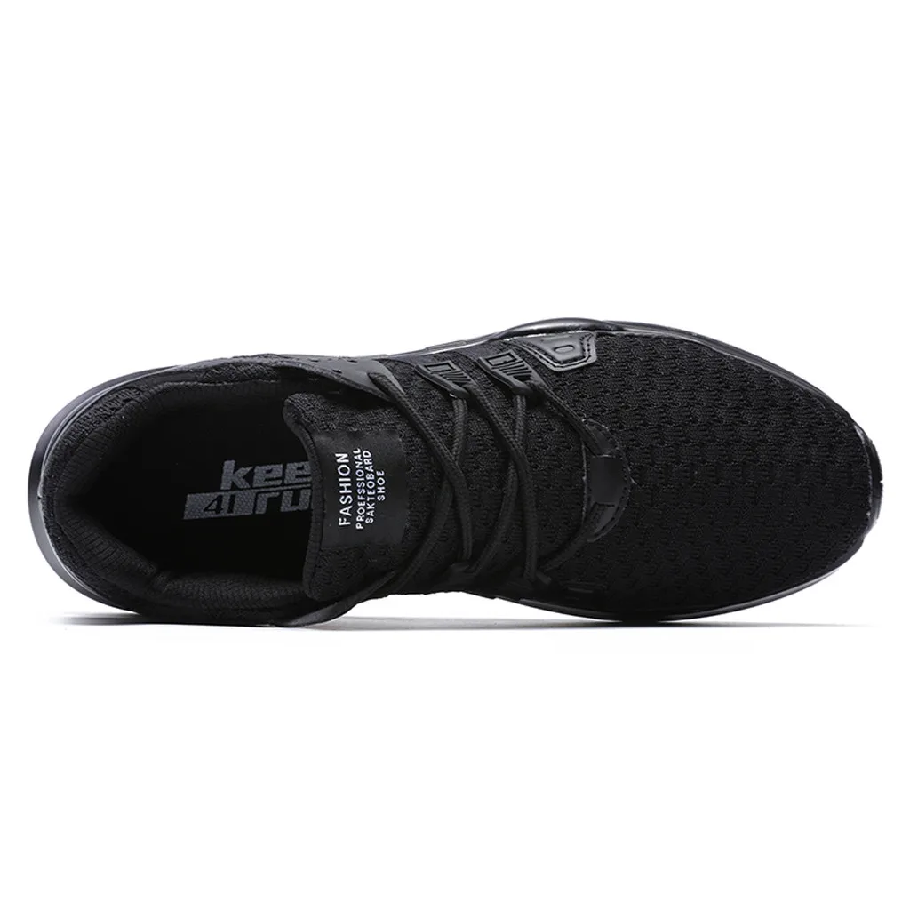 

Man Shoes Summer Breathable Sneakers tenis masculino Mesh Sports Shoes Male Black Sneakers training sneaker men vulcanized shoes