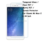 Закаленное стеклопрозрачная ПЭТматовая ПЭТ-защитная пленка для экрана Xiaomi Mi Max 2 max2 6,44 дюйма
