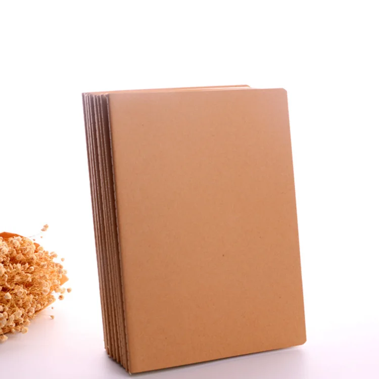 

Kraft paper notebook A4 car line book custom A5 student notebook diary A4 notebook school student stationery for office painting