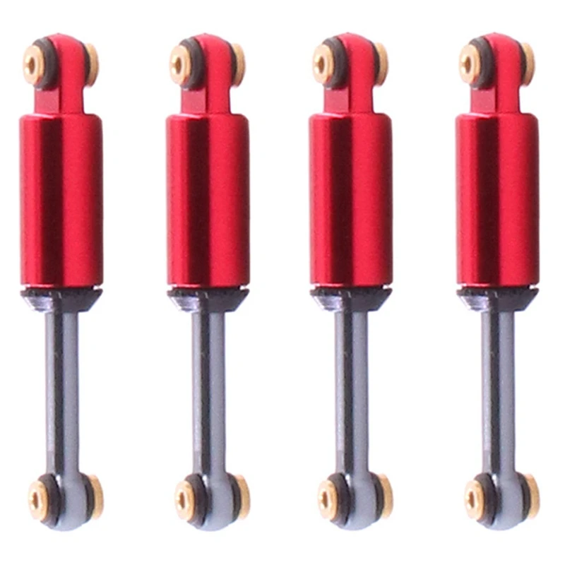 4Pcs Metal Mini Shock Absorber Damper for 1/24 RC Crawler Car Axial SCX24 90081 AXI00001 Upgrade Parts Accessories | Игрушки и хобби