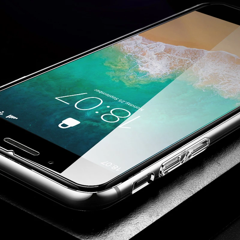 9H Explosion-proof Tempered Glass for Apple iPhone 11 Pro Max XS XR X 8 7 6s 6 Plus 5 5S SE Screen Protector Film | Мобильные