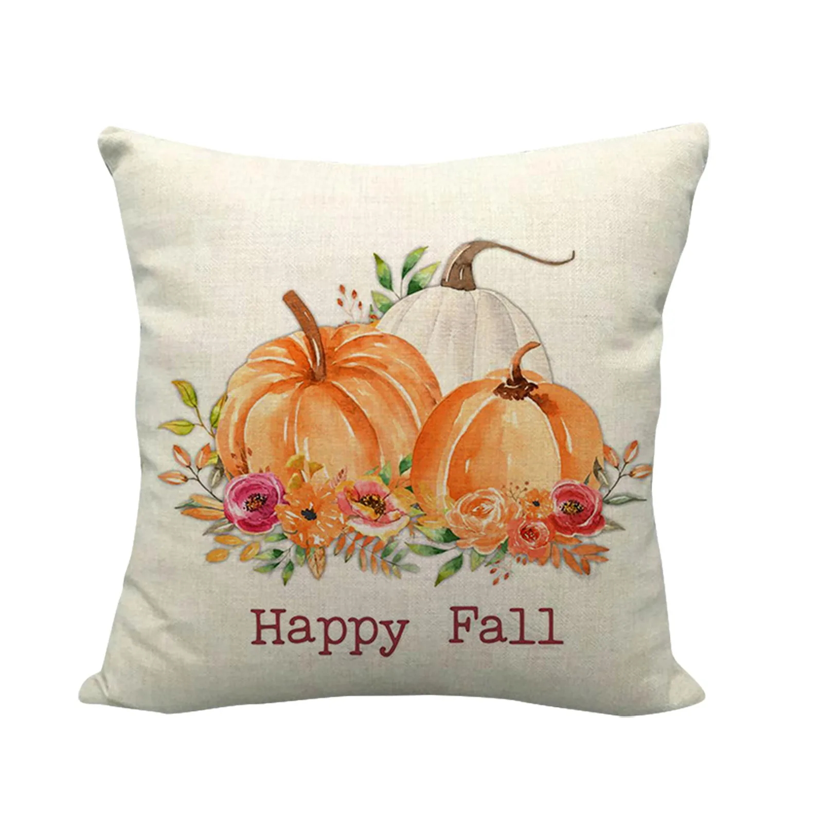 1/4 шт. Подушка Чехол s Хэллоуин с изображением тыквы крышка квадратная День