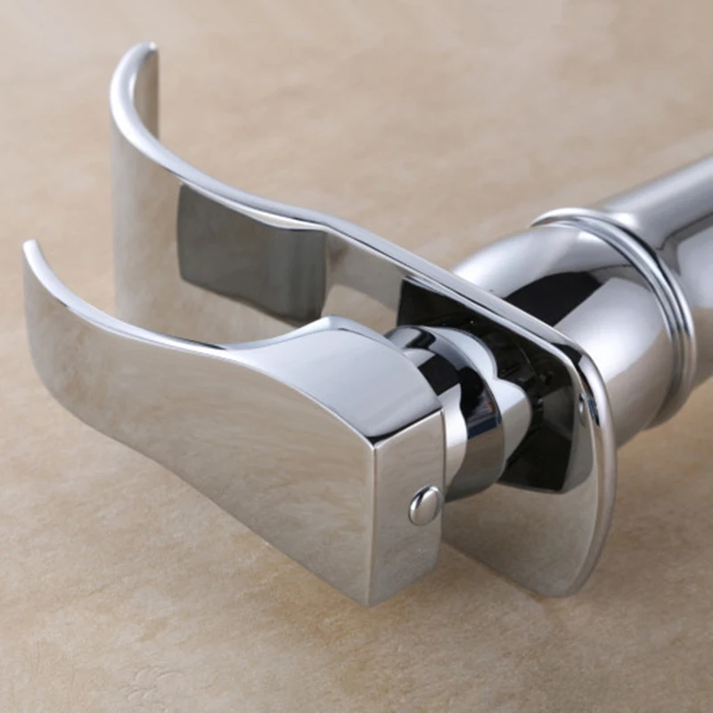 Современные смесители для раковины водопад краны позолоченные роскошные