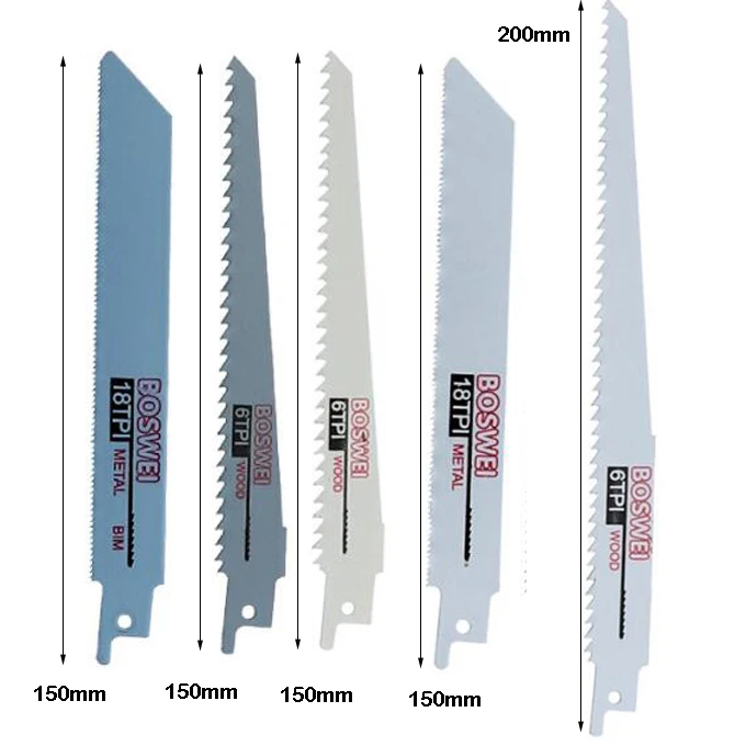 Полотна для сабельной пилы комплект из 10 резцов резки металла|Полотна пил| |