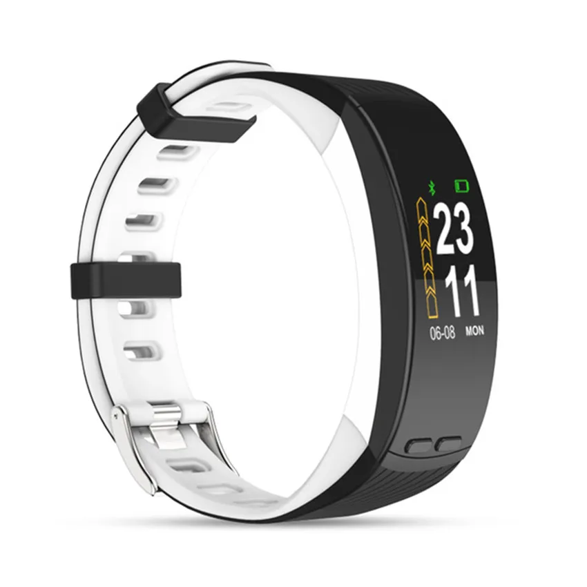 Цветной срок службы gps Смарт-часы gps Sportwatch Run/Cycle мужские/женские Смарт-часы для Apple/Xiao mi/huawei VS mi Band 4/Fit Bit 5 Reloj - Цвет: GPS Watch white