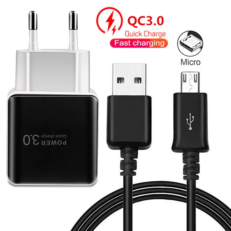 Адаптивный адаптер для быстрой зарядки 9 В зарядное устройство USB Samsung Galaxy Tablet Huawei