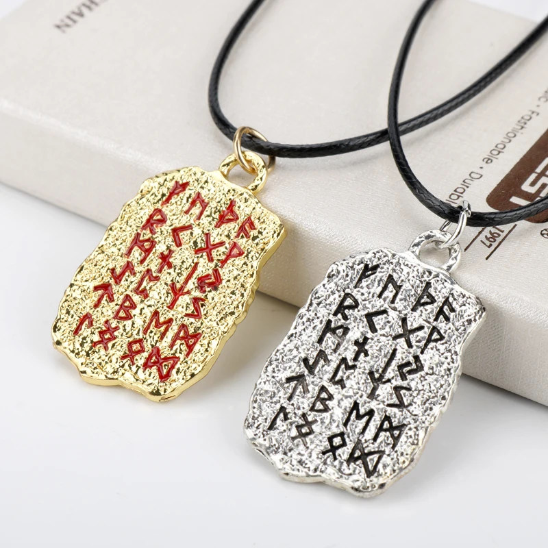 В стиле норвежских викингов ожерелья версии Бога Войны Логотип Подвески Одина