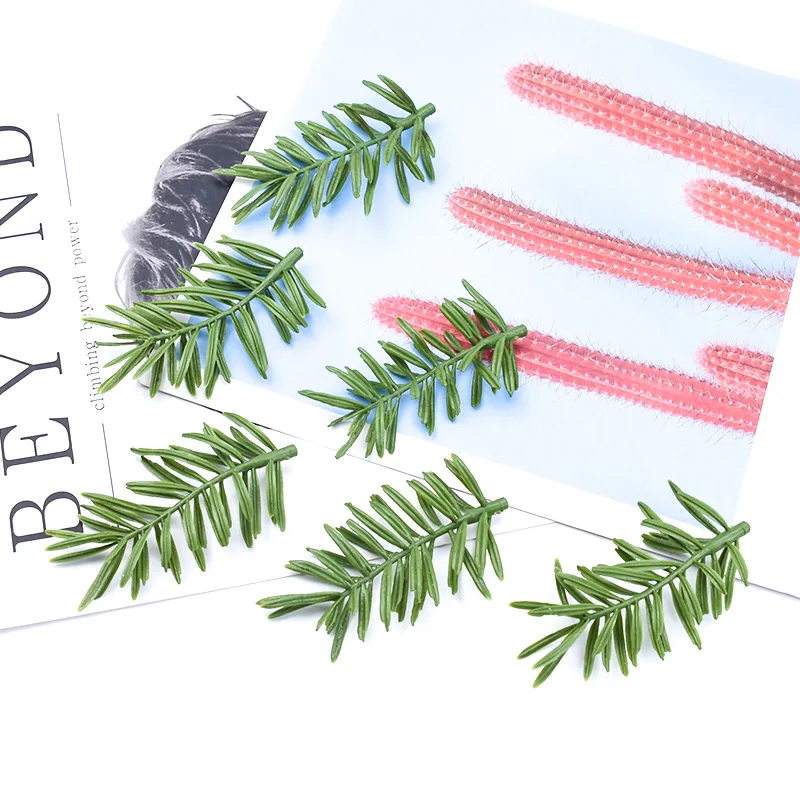 10 шт. поддельные растения домашнее украшение свадебное рождественские