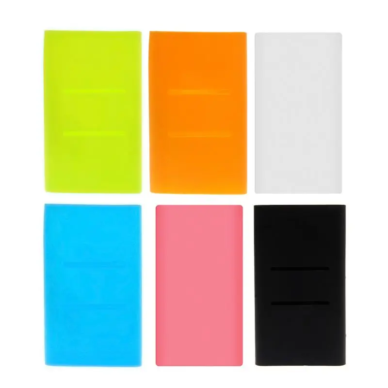 Силиконовый защитный чехол 13*7,5 см для Xiaomi power Bank 2 10000mAh