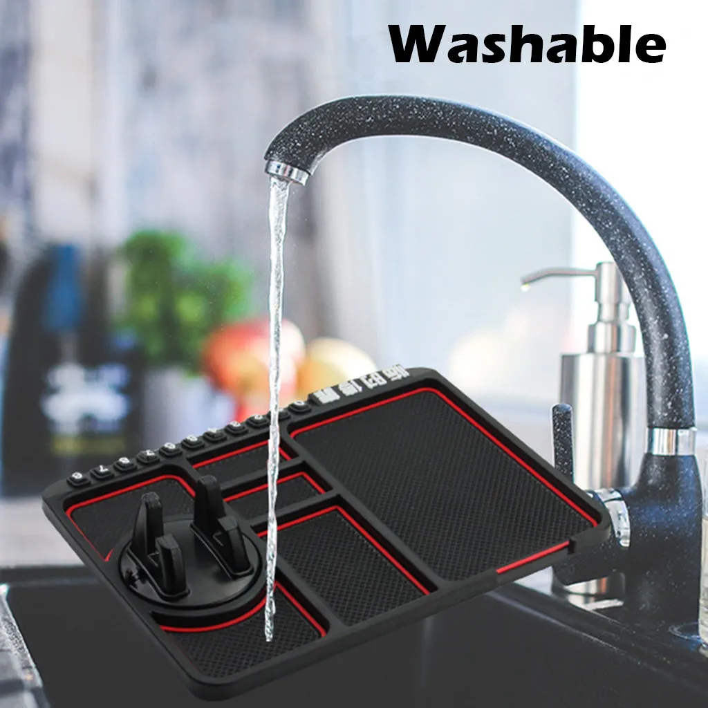 Противоскользящая накладка на приборную панель для сотового телефона брелоки