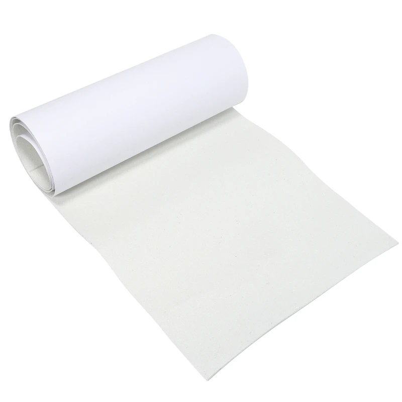 

Waterproof Skateboard Skating Longboard Sandpaper Grip Tape White 125X26cm