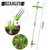 Средство для удаления корней, портативный ручной садовый съемник для травы с длинной ручкой, алюминиевый съемник для травы с ножной педалью - изображение