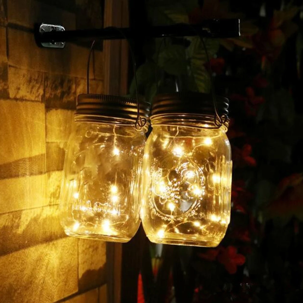 3 шт. на солнечных батареях Звездное Фея светильник Медный провод струнные лампы