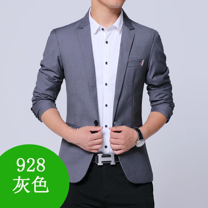 Мужской деловой костюм для отдыха Свободное пальто самостоятельного ношения