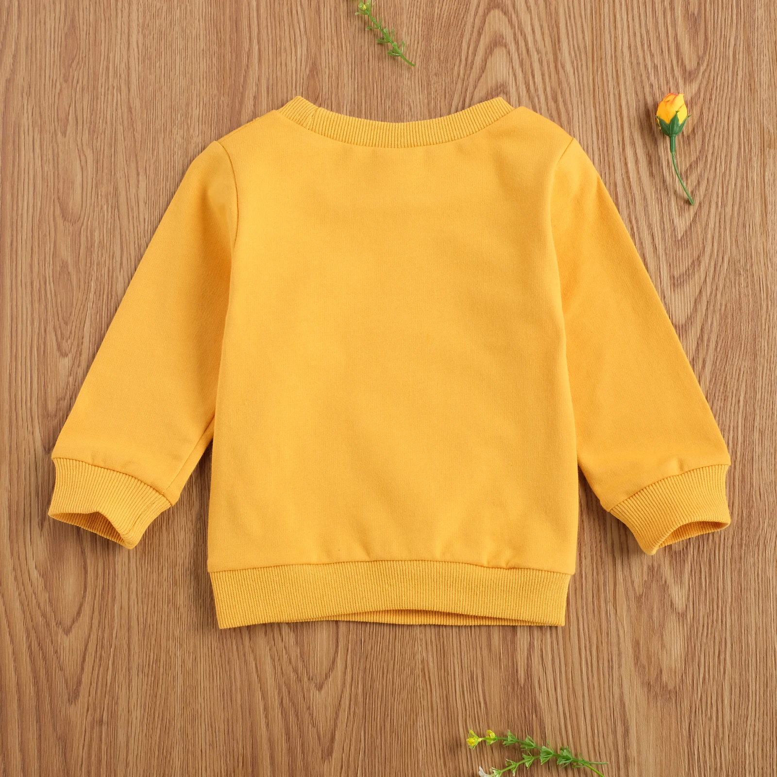 

Pudcoco 2021 Spring 0-3Y Toddler Kid Baby Girl SHE'S A SUNFLOWER Letter Print Floral Yellow Long Sleeve Sweatshirt Infant Outfit