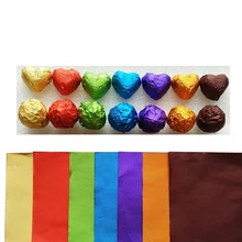 100 шт./компл. Фольга конфеты посылка Бумага шоколад Алюминий конфеты сахара Еда олова радостные DIY Инструменты для выпечки 10 Цвета с рождественской елкой подарками 100 шт./компл. Фольга конфеты посылка Бумага шоколад Алюминий конфеты сахара Еда олова радостные DIY Инструменты для выпечки 10 Цвета с рождественской елкой подарками