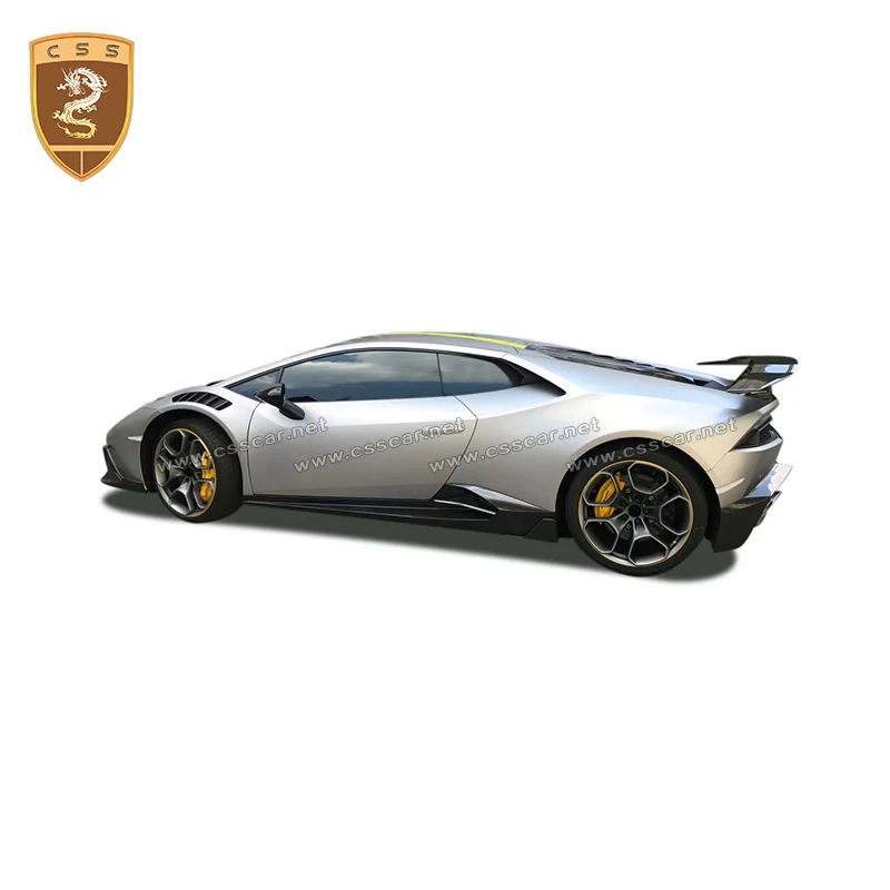 

Dry Carbon Fiber 1016 Style Front Fender Fit For 14-19 Huracan LP610 LP580 Coupe Spyder Vented Front Fender