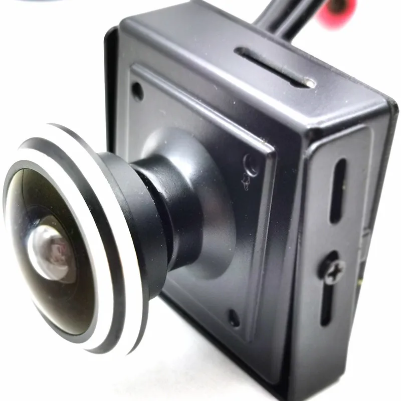 Мини-камера видеонаблюдения слот для SD-карты POE рыбий глаз HD 720P 960P 1080P 3 Мп 5 аудио