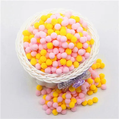 0513 20g Мини Помпон 8 мм Pom Poms Ponpon многоцветные Pompony ремесла поставки DIY для детской игрушки швейные украшения для дома и свадьбы 20 г - Цвет: 0513 20g