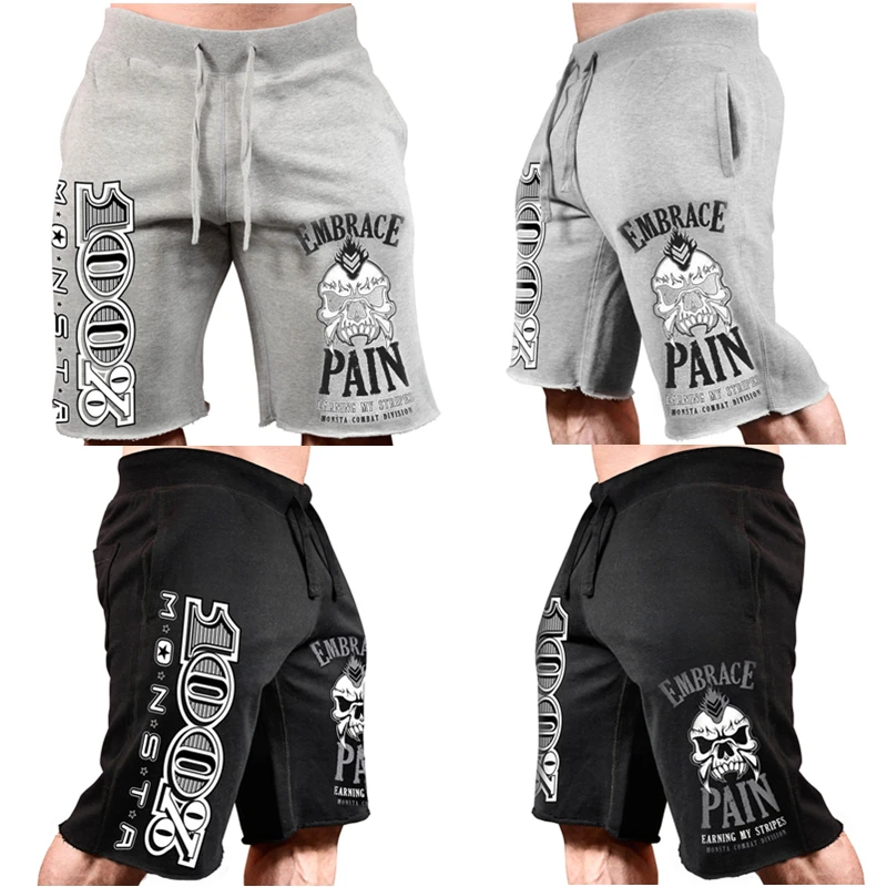 Мужские спортивные Свободные повседневные брюки Капри Для Фитнеса Brother