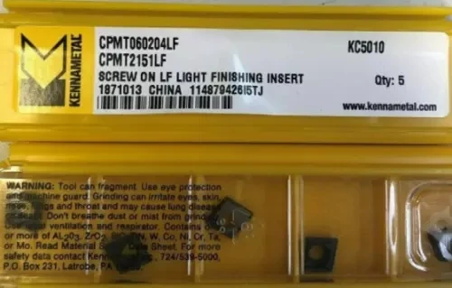 Карбидная вставка CPMT060204LF KC5010 10 шт. | Обустройство дома