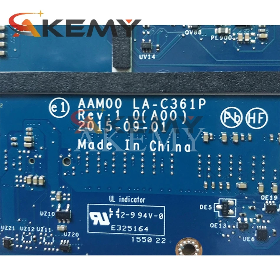 Verkauf Akemy Für DELL XPS 15 9550 Laptop Motherboard GTX960M SR2FQ I7-6700HQ CPU CN-0Y9N5X 0Y9N5X Y9N5X AAM00 LA-C361P