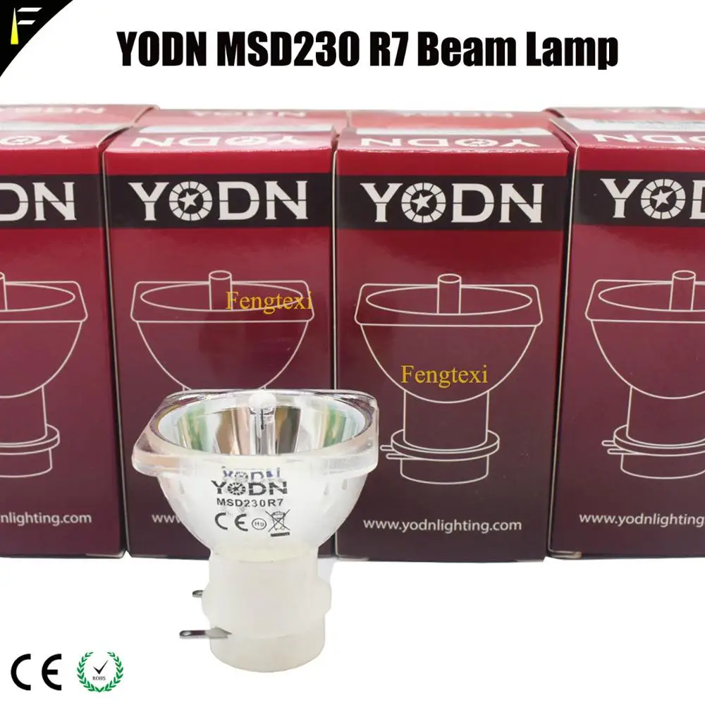 Новый дизайн коробки YODN 7R/R7 230 Шарпи движущийся головной Луч подкачки лампы 7r Вт