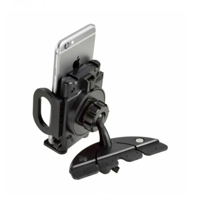 360 ° градусов управление одной рукой автомобильный держатель CD слот Кронштейн