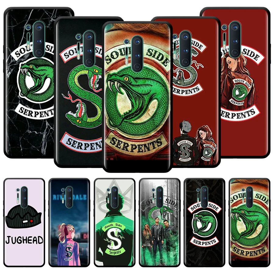 

Riverdale South Side Serpents Luxury Phone Case For Oneplus Nord N100 N200 N10 7 8 9 7T 8T 9R 9RT CE 2 Z Pro 5G Silicone Cover