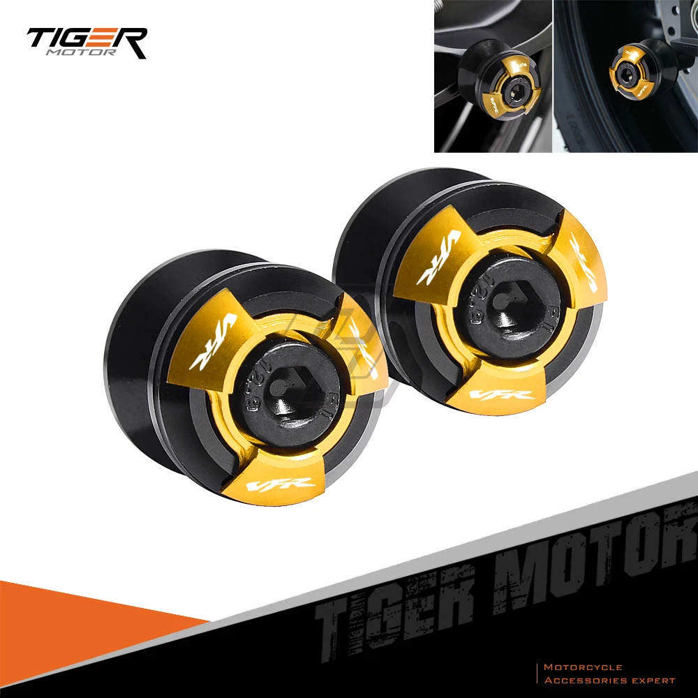 

For Honda VFR VFR800 VFR800F VFR1200F Motorcycle Accessories Swingarm Spools Slider Stand Screws