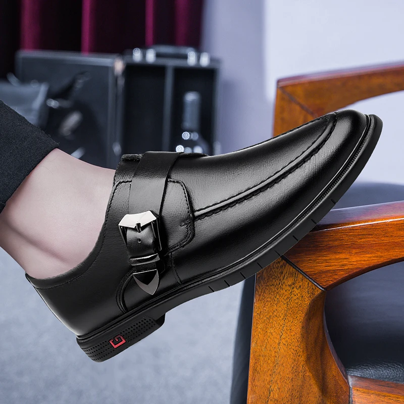 

Мужская обувь из натуральной кожи; Парадная обувь со шнуровкой из воловьей кожи официальные Костюмные Туфли-оксфорды для офиса; Модные туфл...