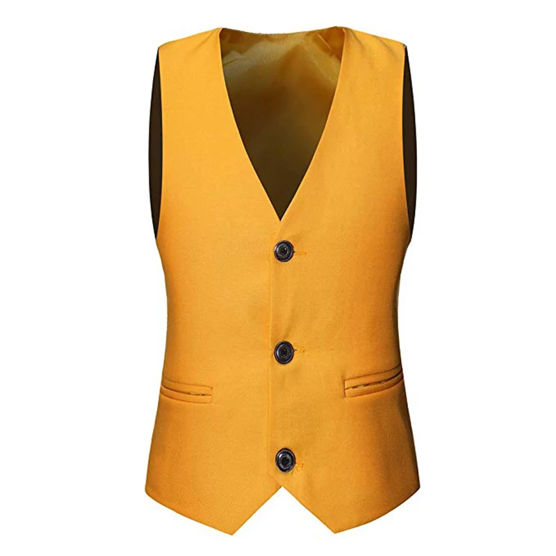 Официальные костюмы светло-желтого цвета классический приталенный костюм из