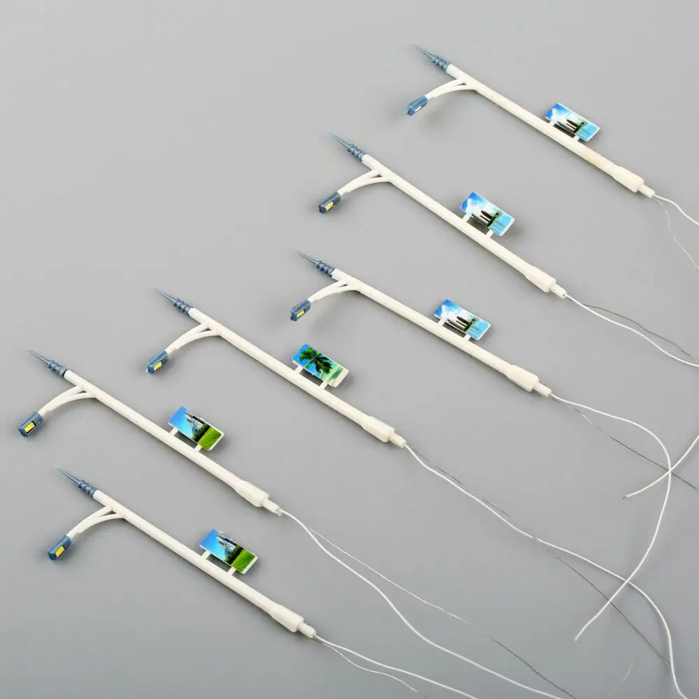 Многоцветные N весы 20 шт. 1: 150 3 в светодиодные лампы для рекламы уличные