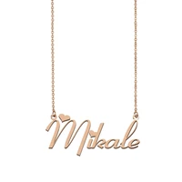 mikale name necklace custom name necklace for women girls best friends birthday wedding christmas mother days gift