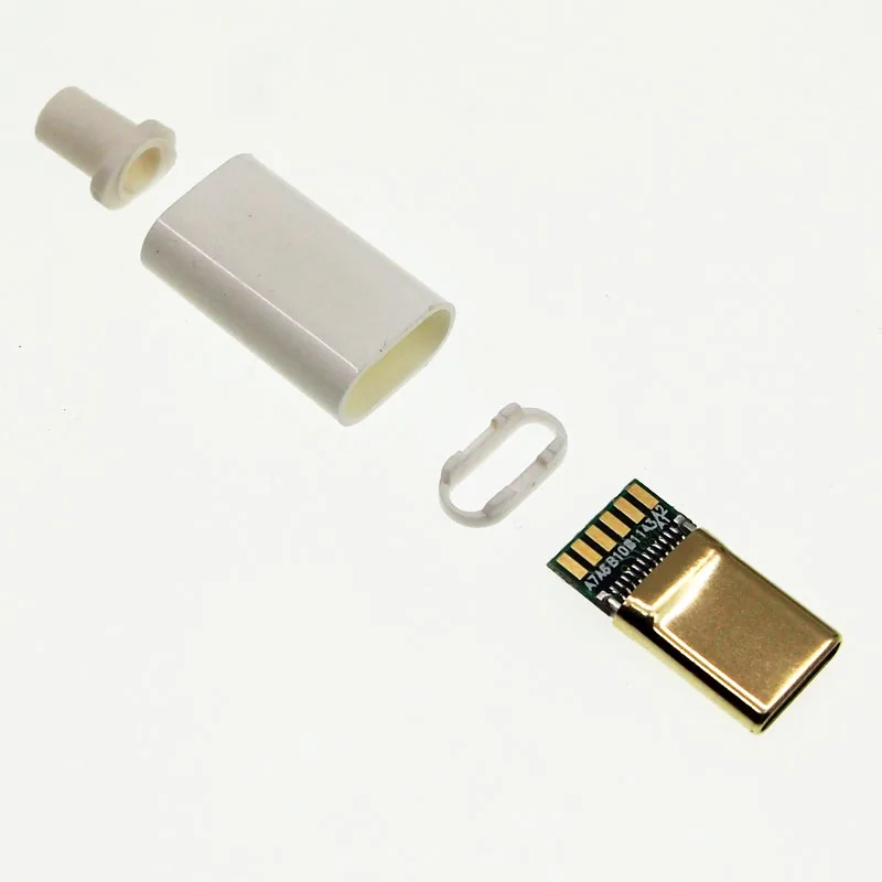 5 компл. Позолоченный 4 в 1 USB3.1 Type-C бесшовный штекер с сварочной платой A5 B5