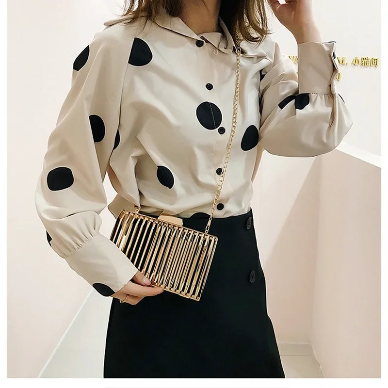 

Chain Bag Famous Women Brand Handbags 2020 Women's Backpack Hollowed Out Box Case Metal New Women's Handbag 2021 Woman Bags