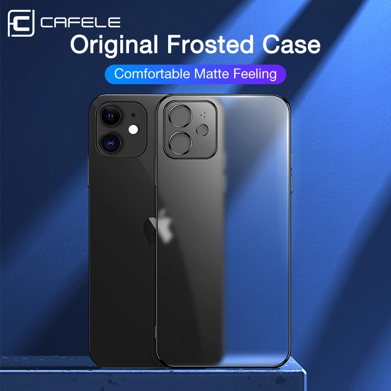 Роскошный чехол Cafele для iPhone 12 11 Pro Max Mini силиконовый прозрачный мягкий ProMax бампер