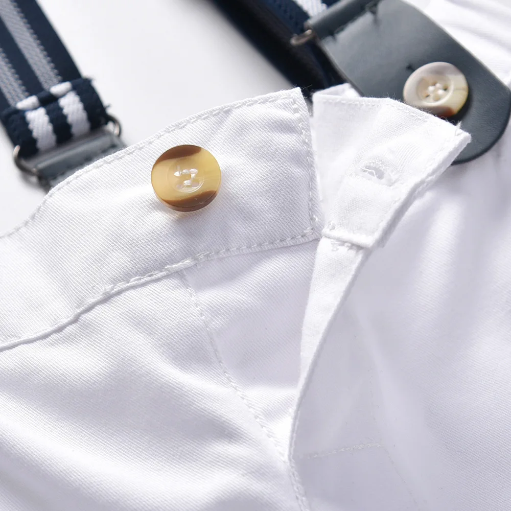 Синий и белый клетчатый костюм с рубашкой для маленьких мальчиков одежда свадьбы