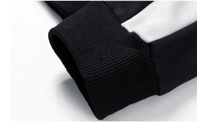 

2020 Tracksuit Outerwear Hoodie Set 2 Pieces Autumn Sporting Track Suit Male Fitness Stand Collar Sweatshirts Jacket + Pants Set