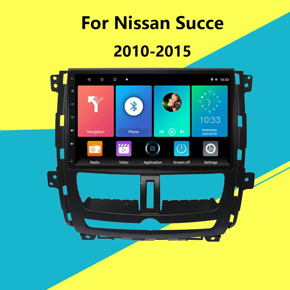 

9 Inch 2 din Adroid 8.1 Car Radio Stereo WIFI GPS Navigation Multimedia Player head unit For Nissan Succe 2010-2015