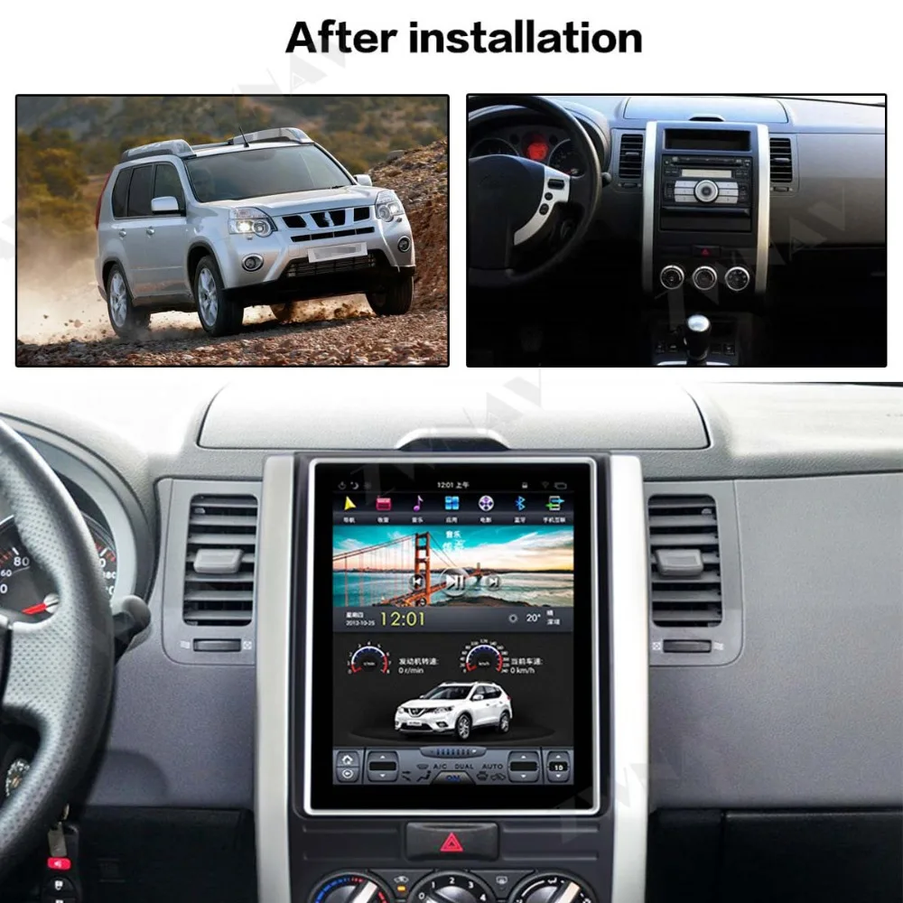 Android 9,0 PX6 DSP Tesla стиль автомобиля нет dvd-плеер gps навигация для NISSAN X-TRAIL Qashqai 2007- мультимедиа плеер головное устройство