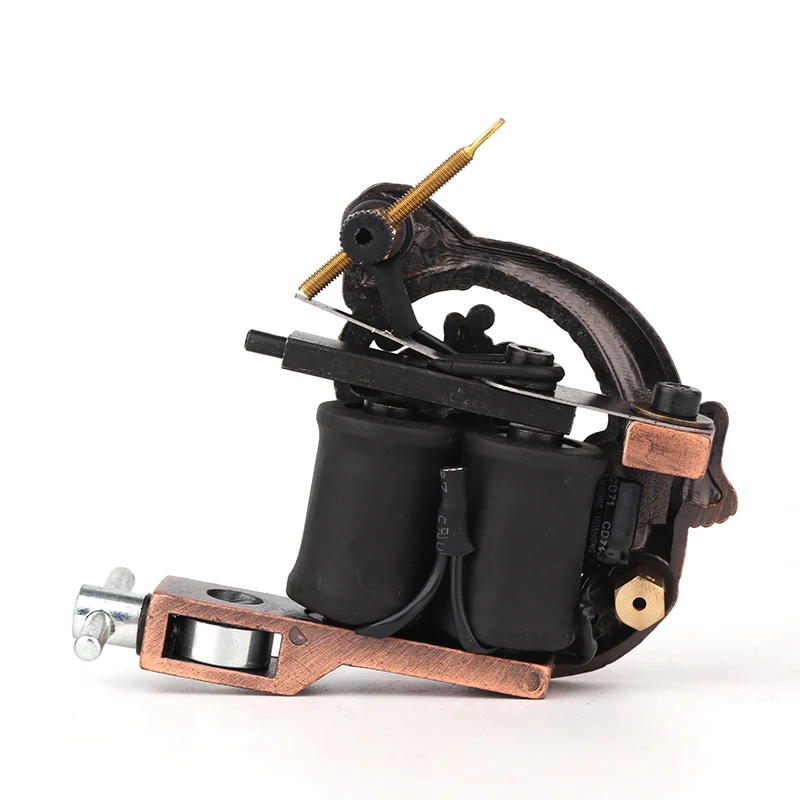 Новейшая дешевая Татуировка машины пистолет в Форме Дракона ручные тату 10