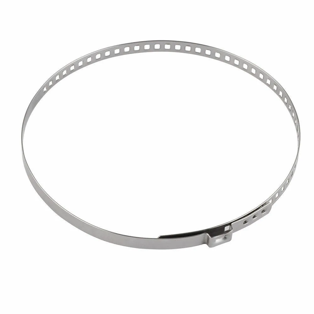 Набор зажимов для крепления манжет приводных валов и шарниров CV, универсальный, на 10 штук, регулируемый, из нержавеющей стали, большой и малый размер.