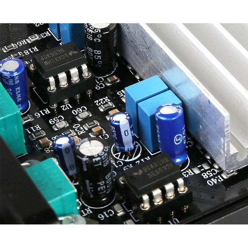 Цифровой усилитель мощности KGUSS TA50 Hi-Fi звука для домашних динамиков с европейской