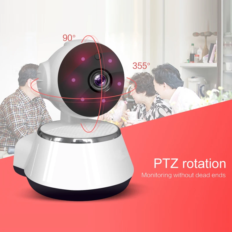 

WiFi Home CCTV Camera Built-in Microphone And Speaker Real Time Visuals Through The App 720P Wireless Camera For Home Security