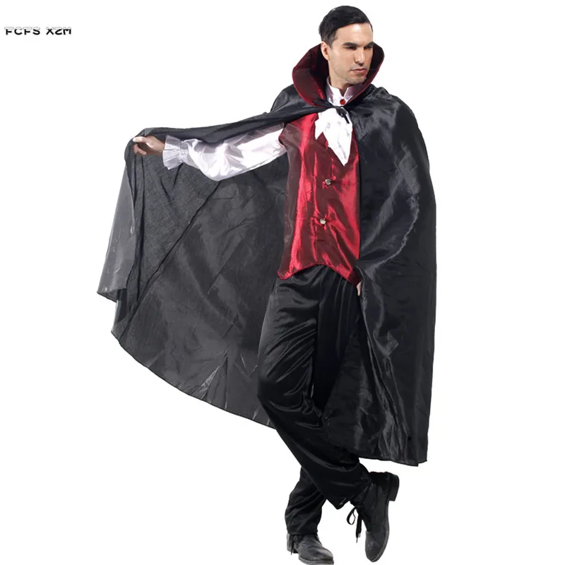 Мужское страшное платье вампира для косплея взрослых хэллоуина карнавала парада
