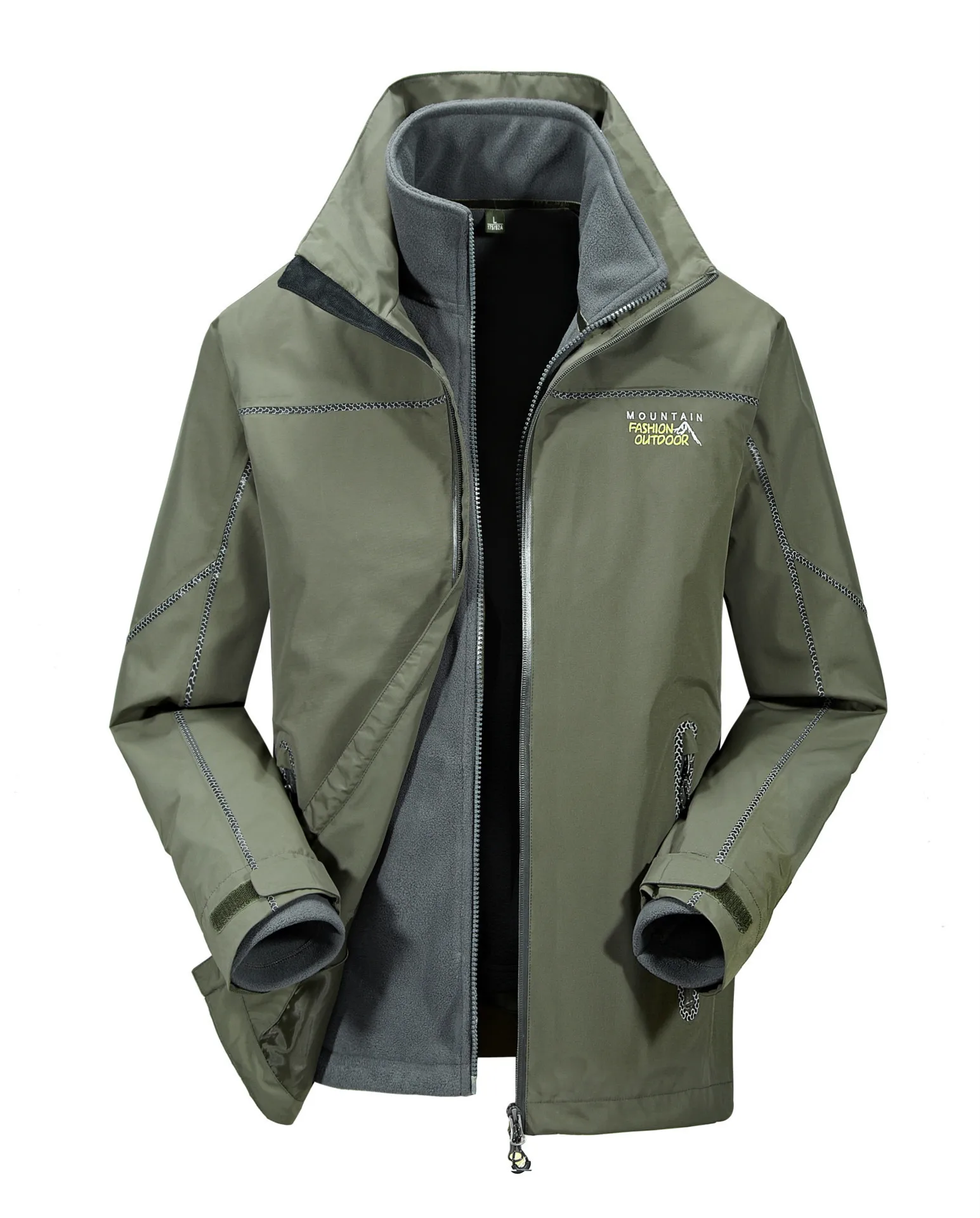 Осенне-зимний Новый стильный дождевик Мужская осенняя куртка мужской уличный