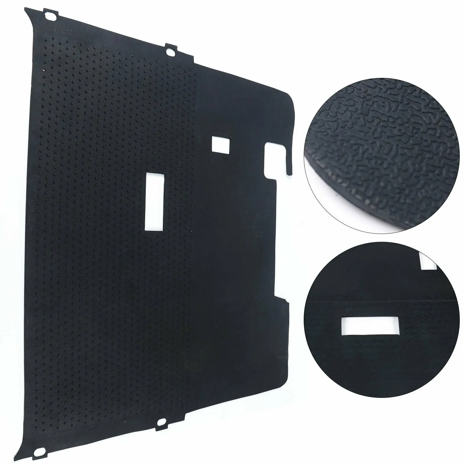 

Black Floor Mat Carpet Rubber Full Cover Fits For 1996-2013 EZGO TXT Golf Cart
