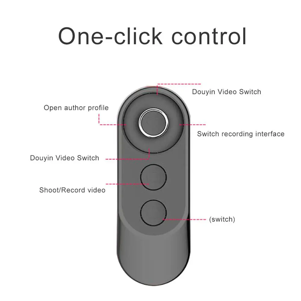 

Mini Photograph Bluetooth Selfie Shutter Release Button Camera Controller Adapter For Selfie Photo Control Remote Button