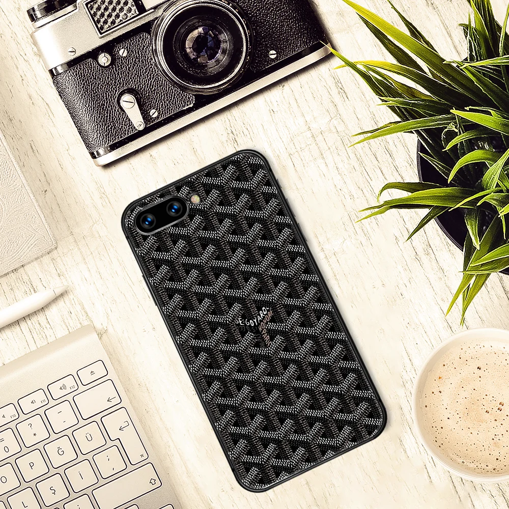 

Fashion luxury brand Phone Case Cover Hull For HUAWEI honor 7a 8s 8a 8x 9 9x 10 20 i Lite Pro black Etui 3D Prime Pretty Cover